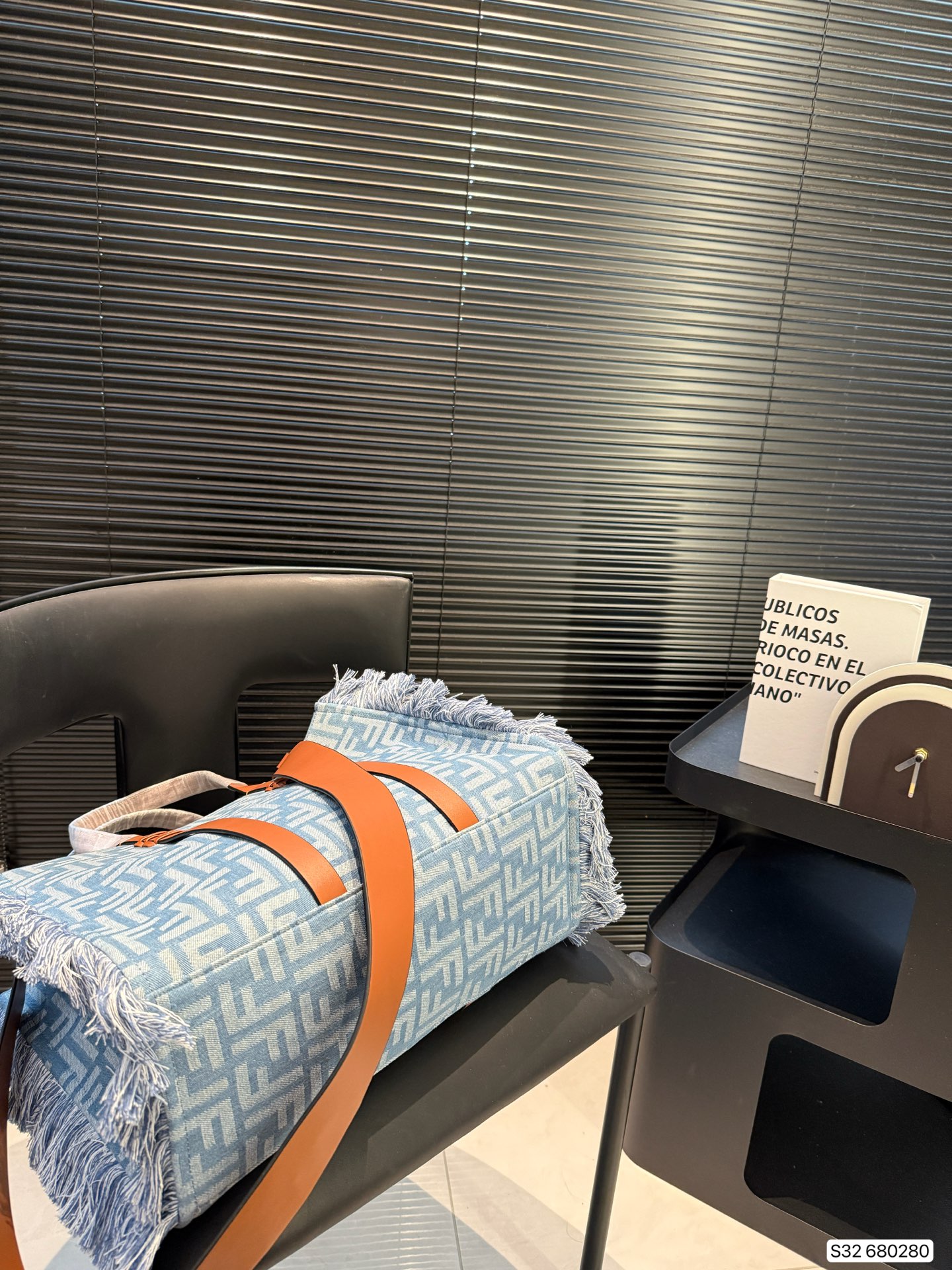 Fendi Structured Tote Bag