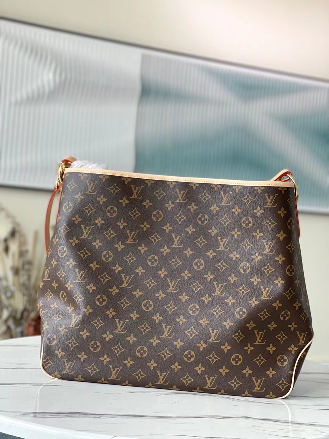 Louis Vuitton M40354 Delightful GM Hobo Bag Monogram Canvas