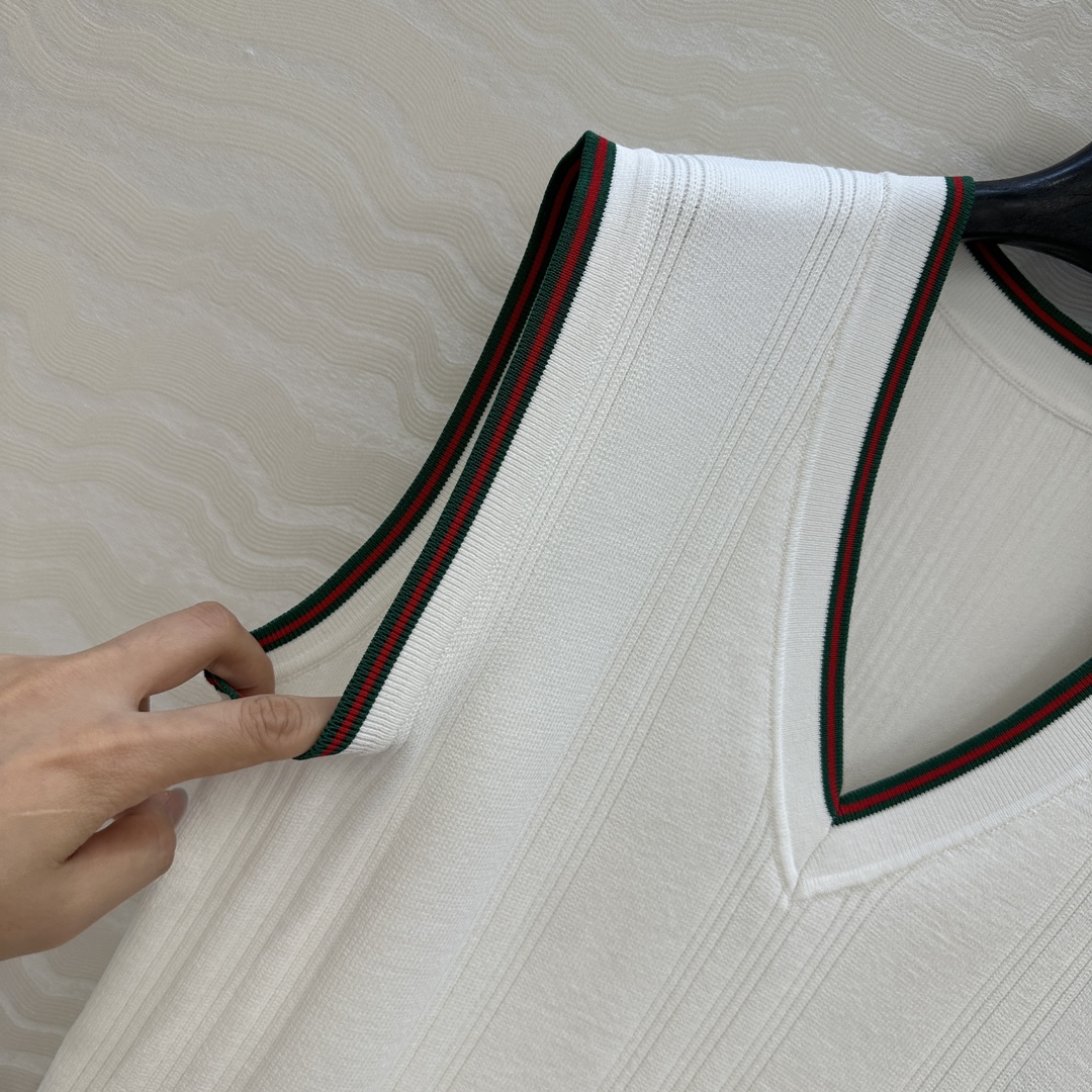 GUCCI Vest top with Web trim
