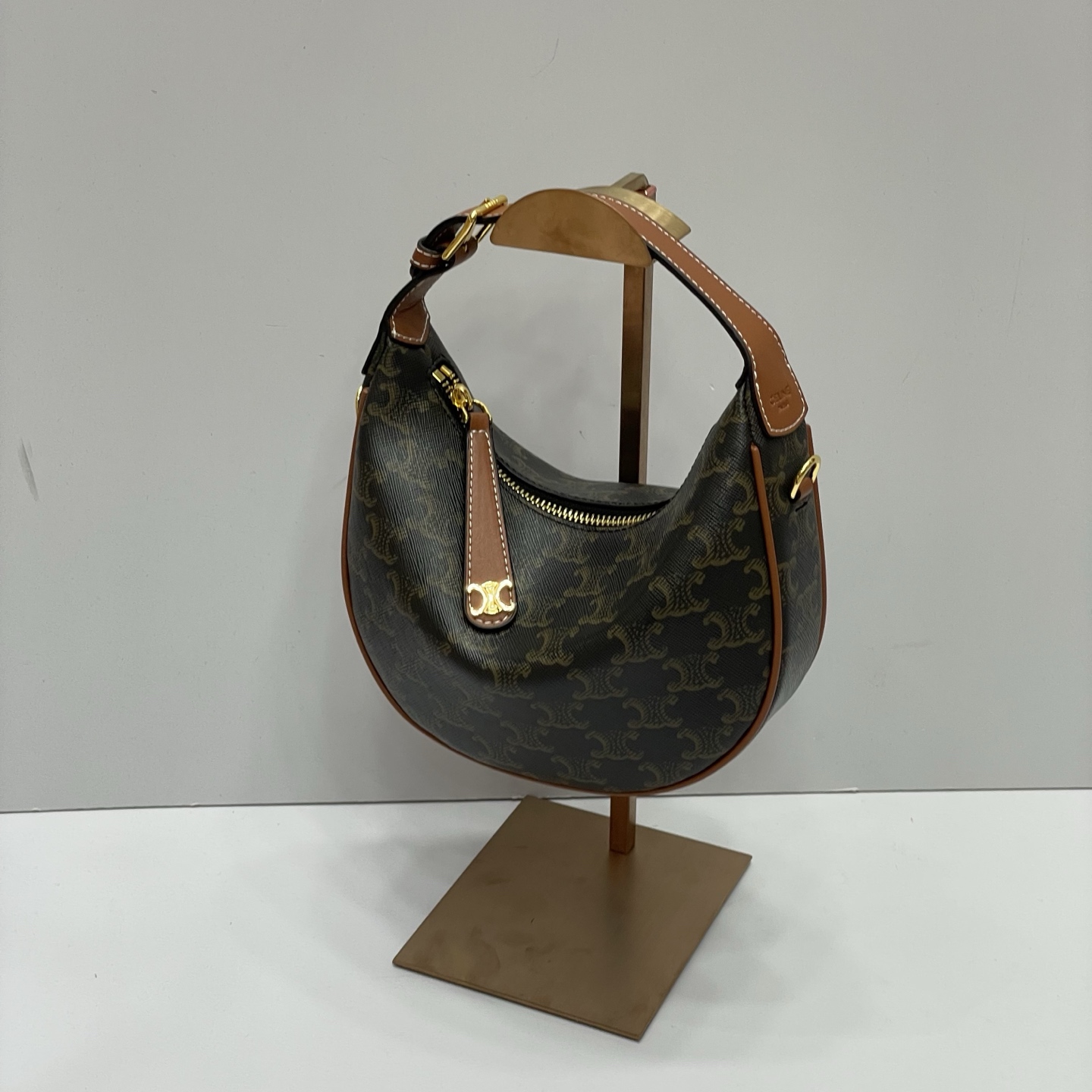 Teen Celine Lulu IN TRIOMPHE CANVAS AND CALFSKIN