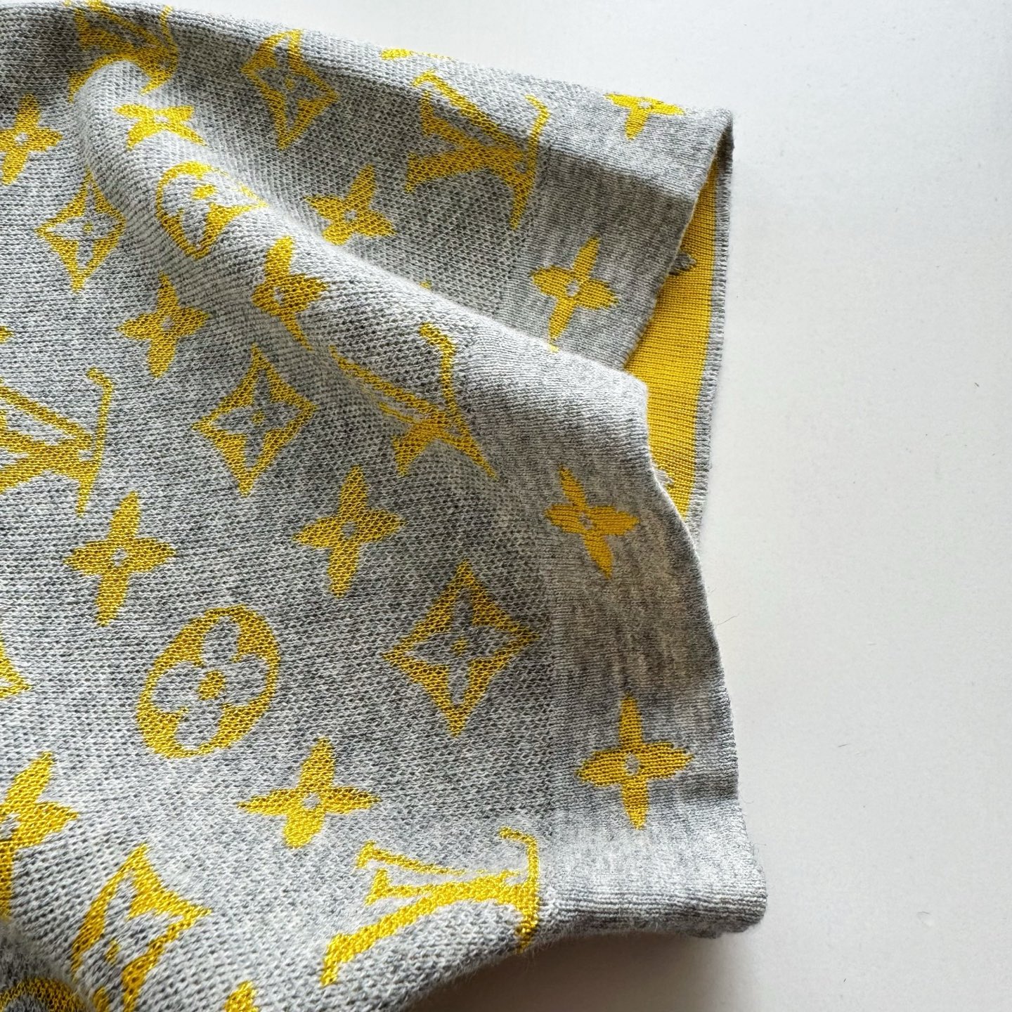 LV Monogram Jacquard Knit T-shirt: