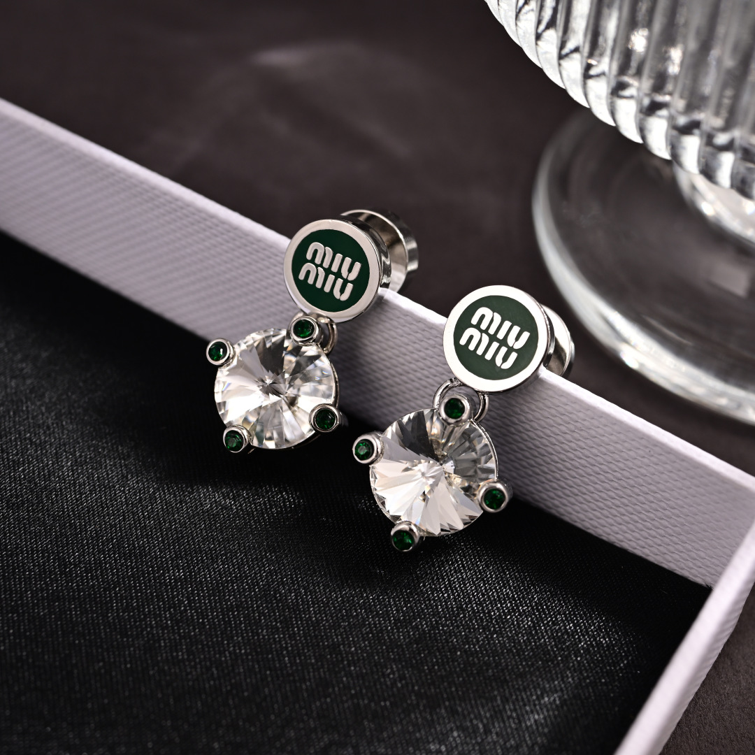 Miu Miu Pearl Stud Earrings