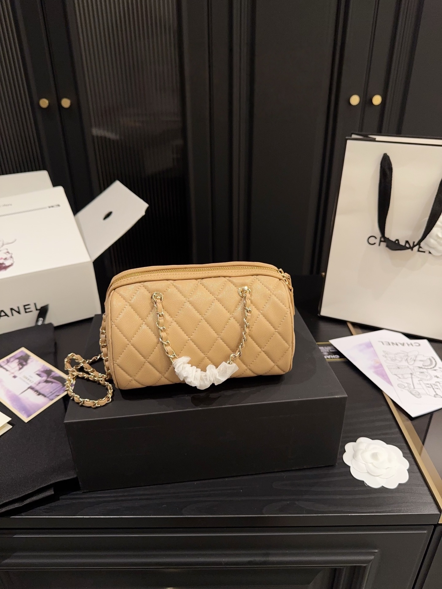 Chanel Mini Bowling Bag