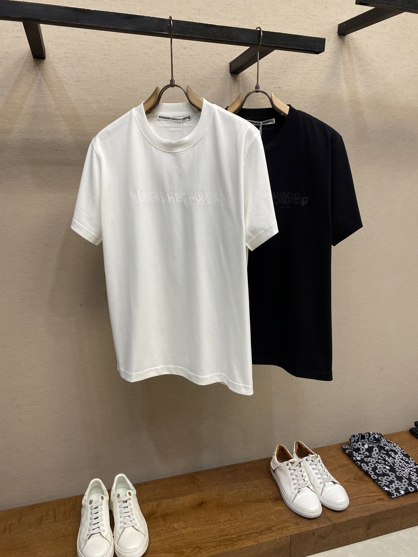 Alexander Wang Cotton Oversized Logo Tee