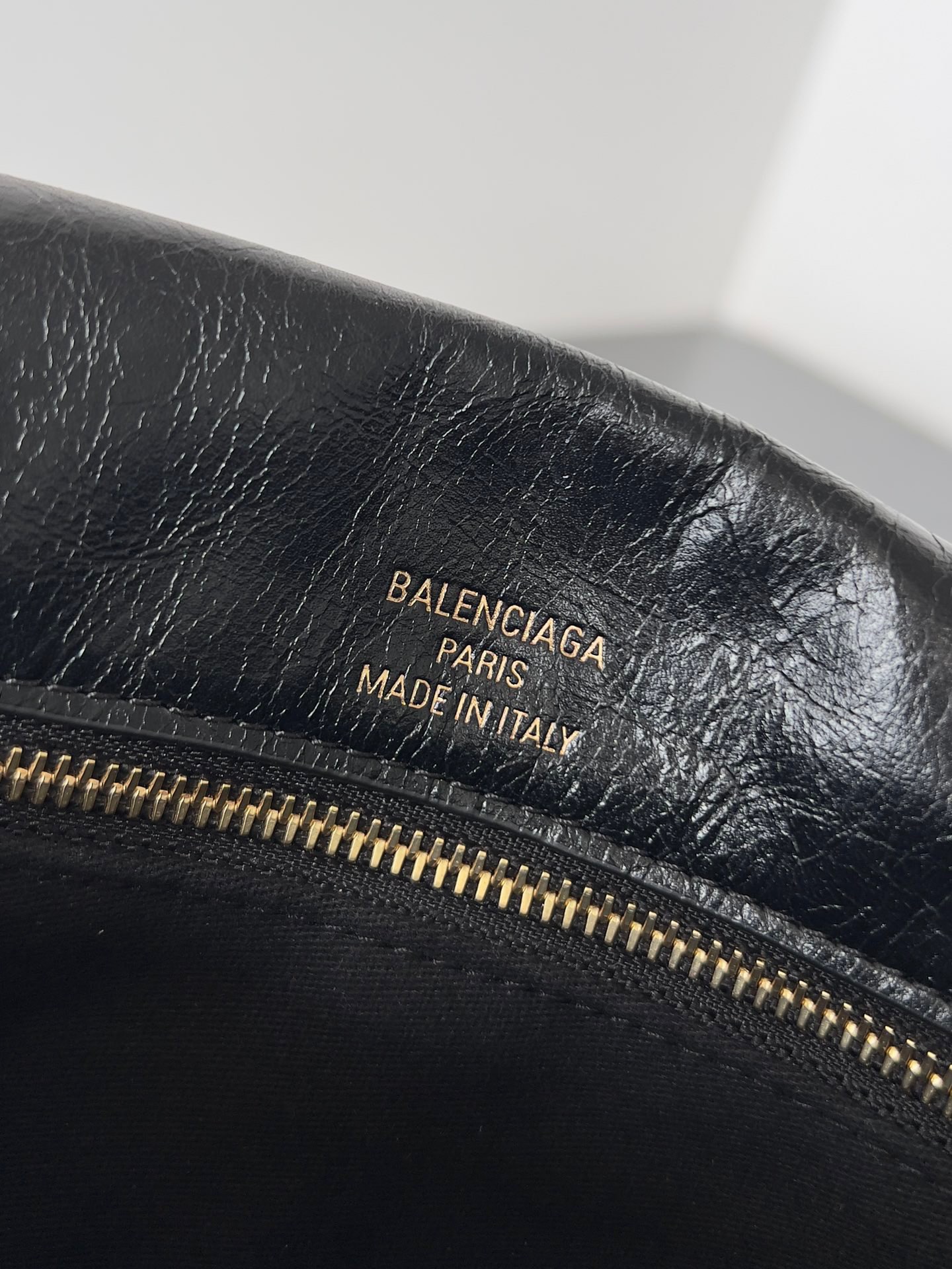 𝐁𝐚𝐥𝐞𝐧𝐜𝐢𝐚𝐠𝐚 bb soft shoulder bag-Gold