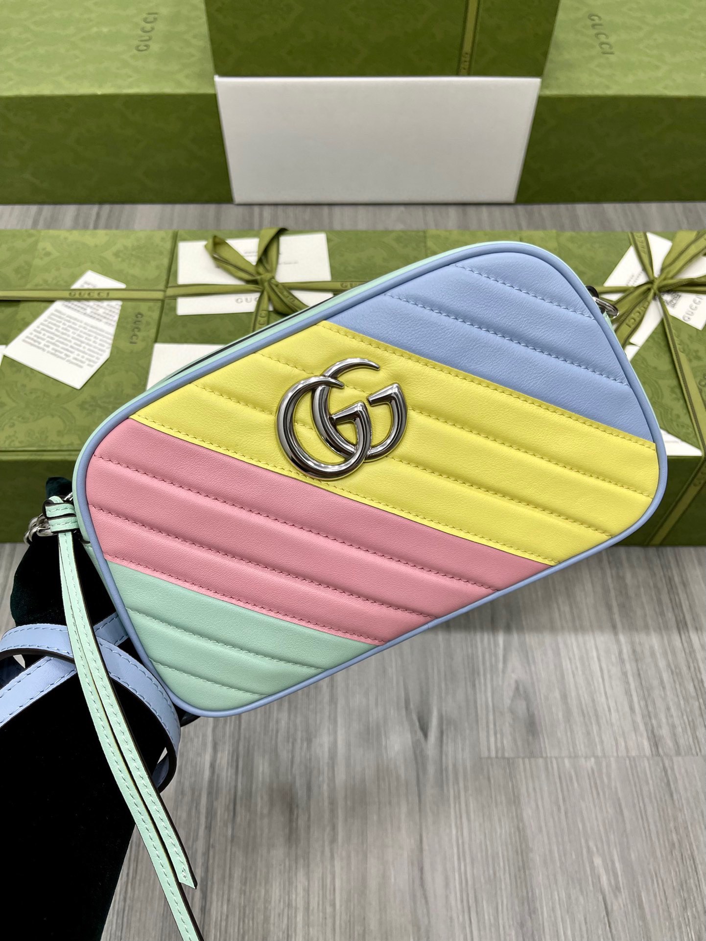 Gucci Multicolor GG Jacquard Tote