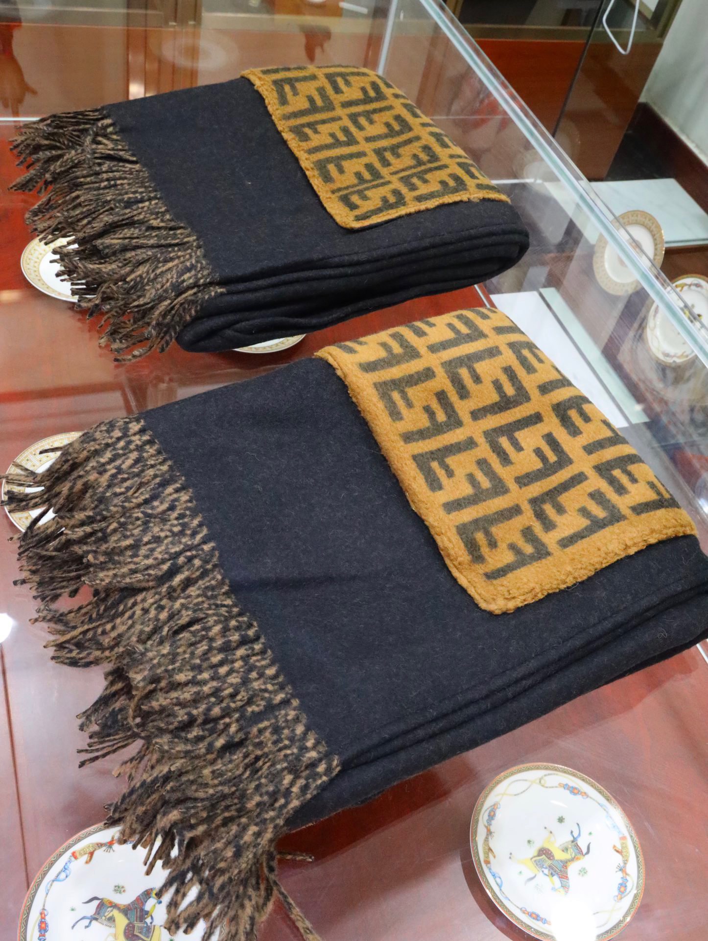 Fendi limited edition cape shawl