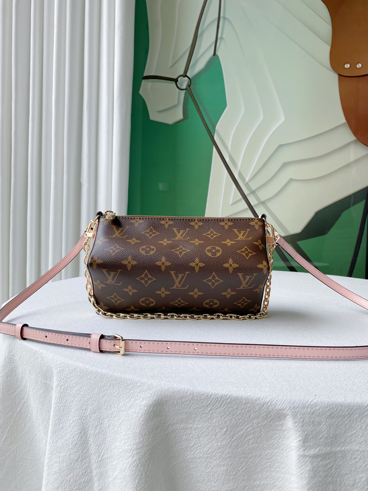 Louis Vuitton M11303 Bloom Pouch Rose Jasmin Pink