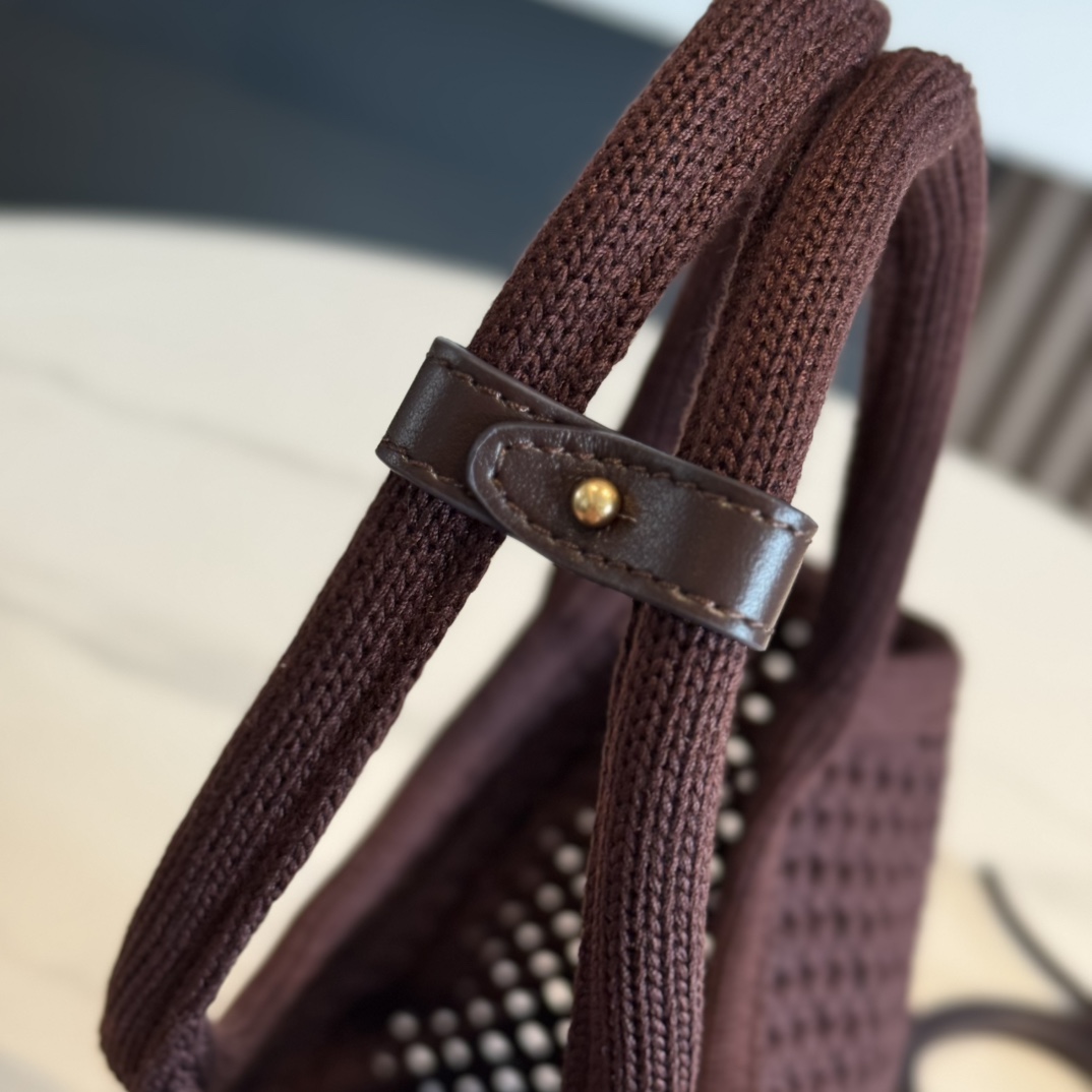 MIUMIU IVY cotton mesh bag