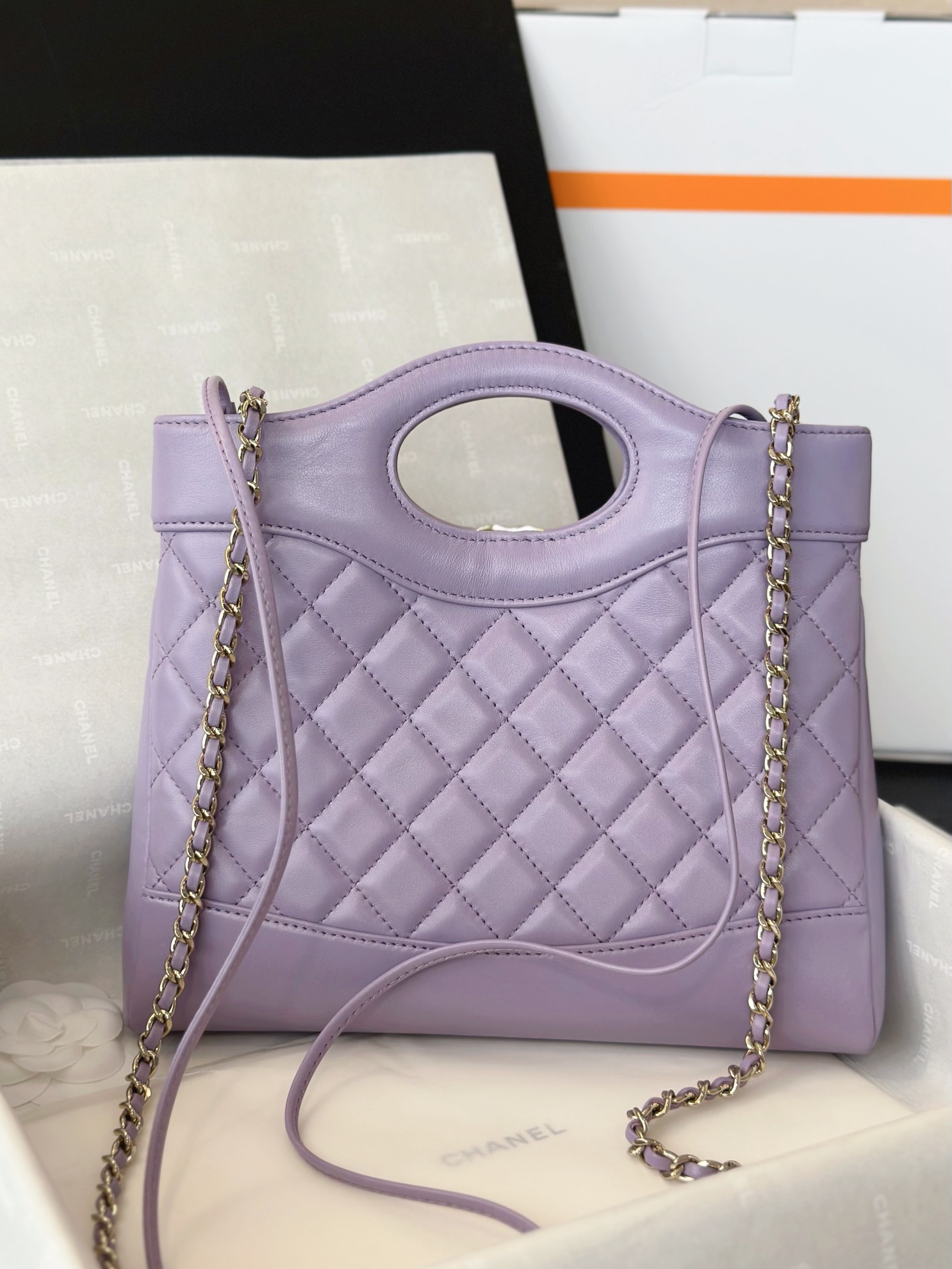 CHANEL 24C New Lilac Mini 31 Bag