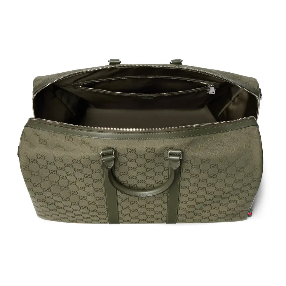 GUCCI GG canvas large duffle bag