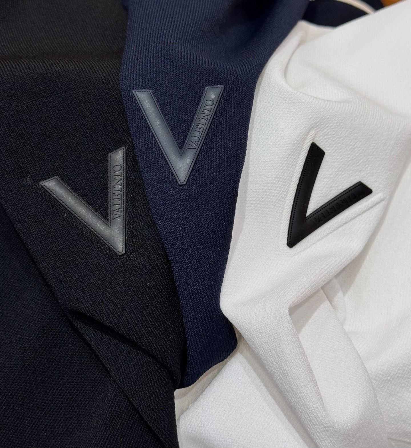 Valentino Men's SS25 Crew Neck Knit T-Shirt