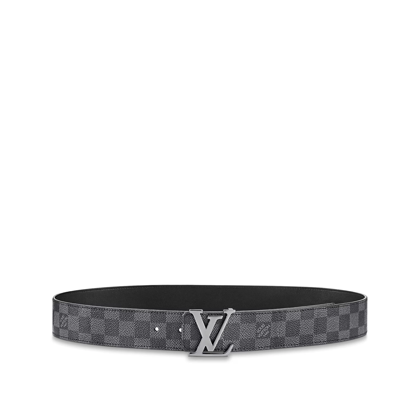 Louis Vuitton M0213U Graphite LV Initiales 40mm Reversible Belt