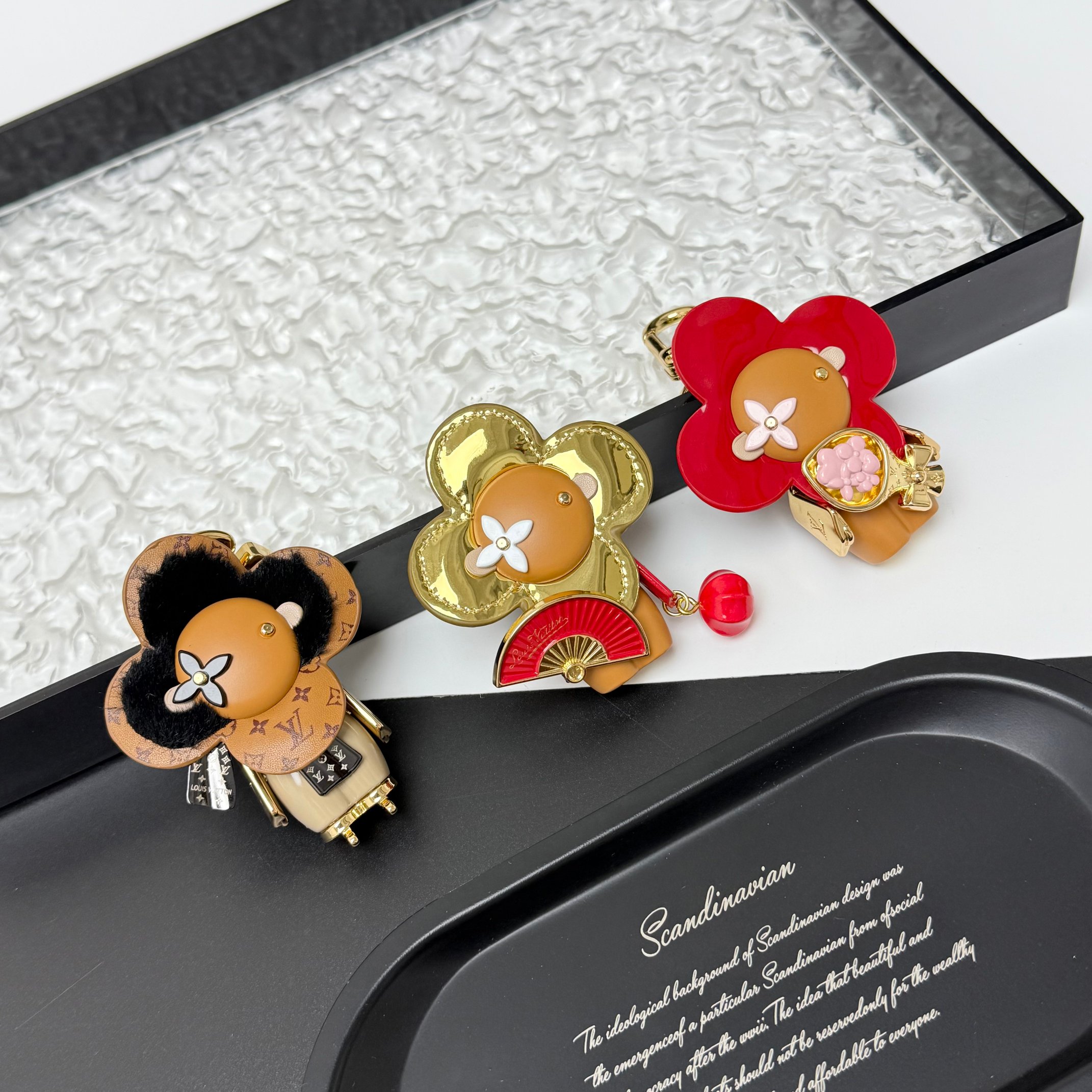 Louis Vuitton Vivienne Ski Bag Charm And Key Holder