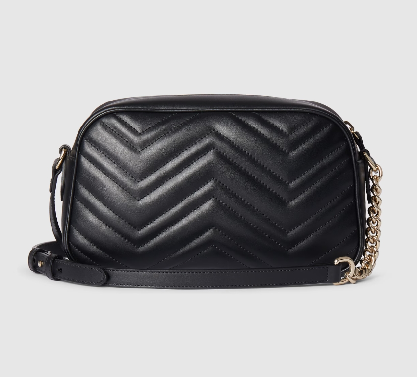 GG MARMONT SMALL SHOULDER BAG-Black-798715