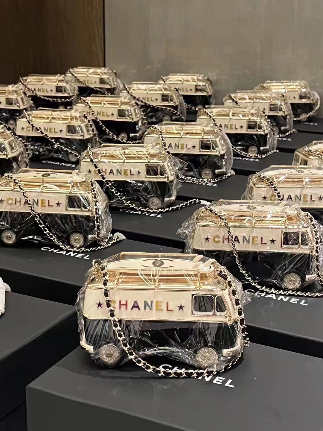 Chanel Limited Edition Bus and Mini Car