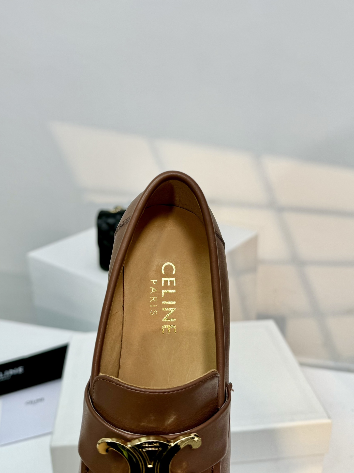 CELINE Loafers-brown