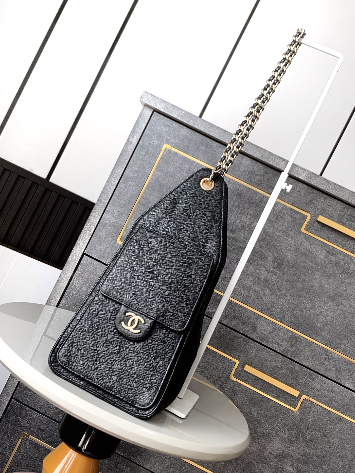 CHANEL 25A Bucket drawstring bag