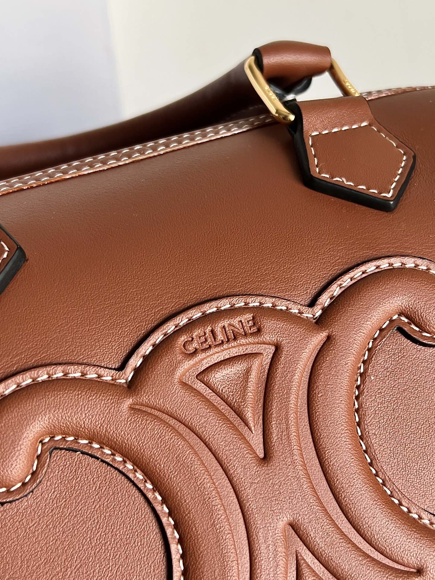 Celine-Small Smooth Calfskin Boston Bag