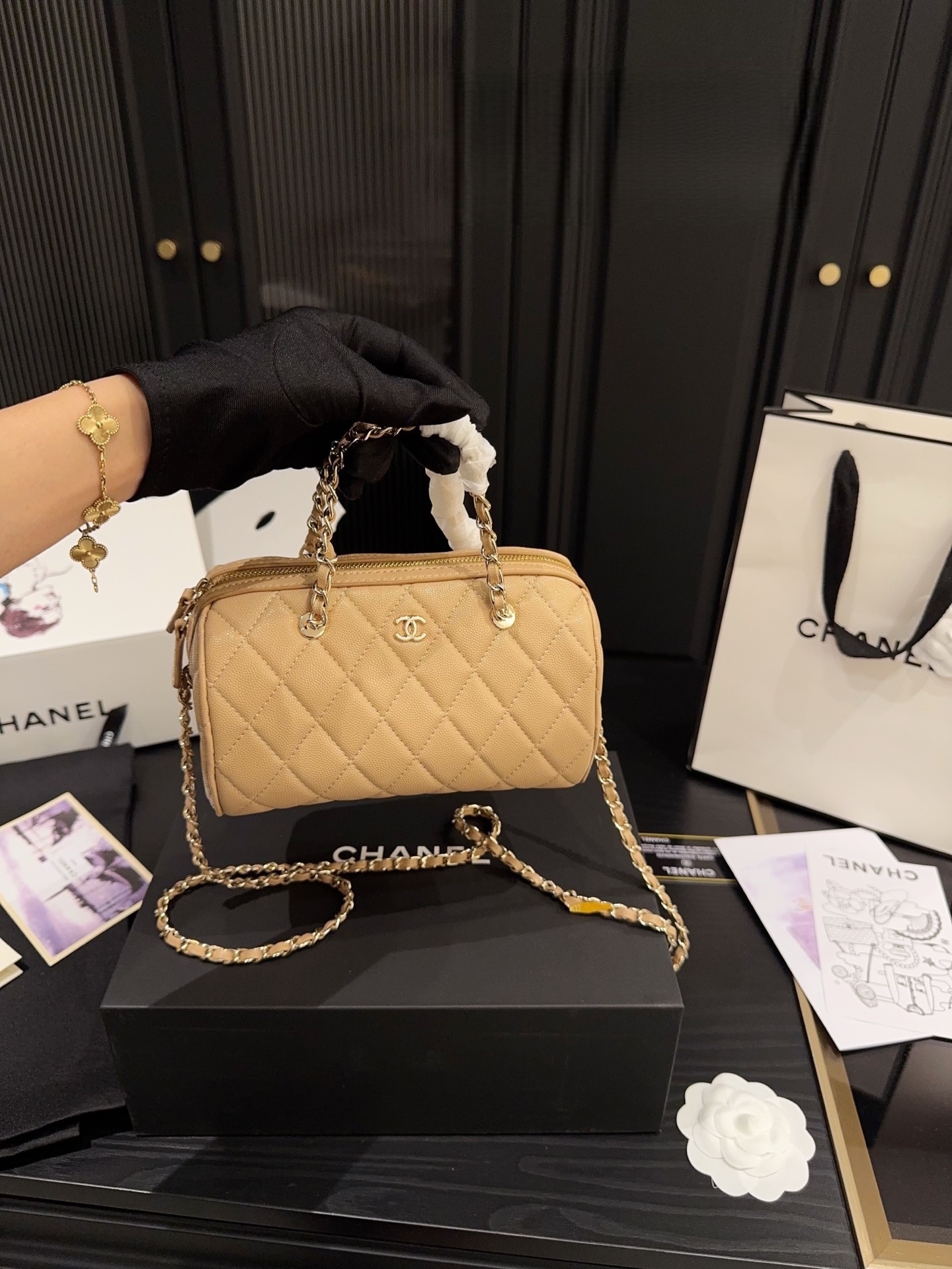 Chanel Mini Bowling Bag