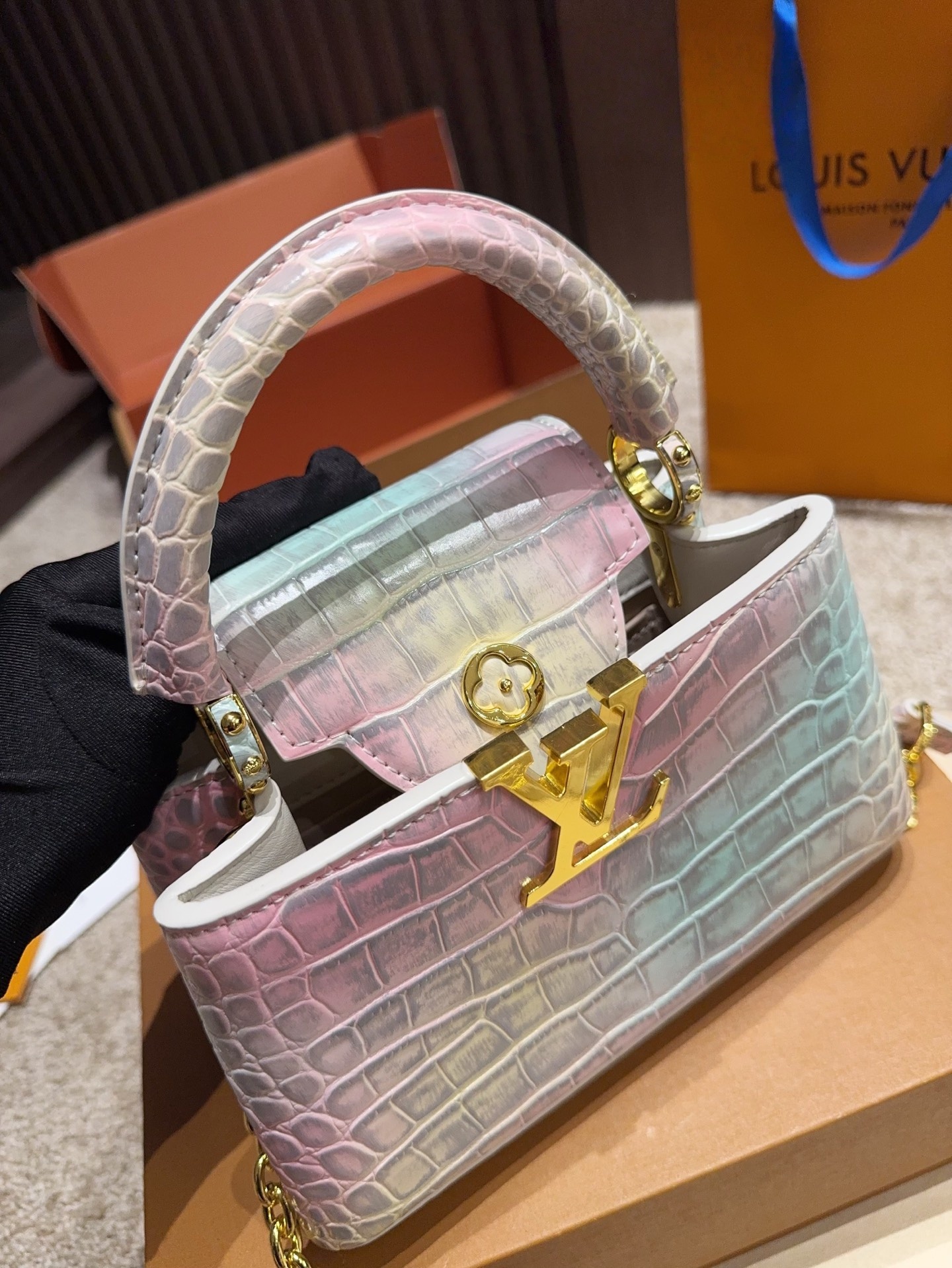 Louis Vuitton Capucines Mini Handbag