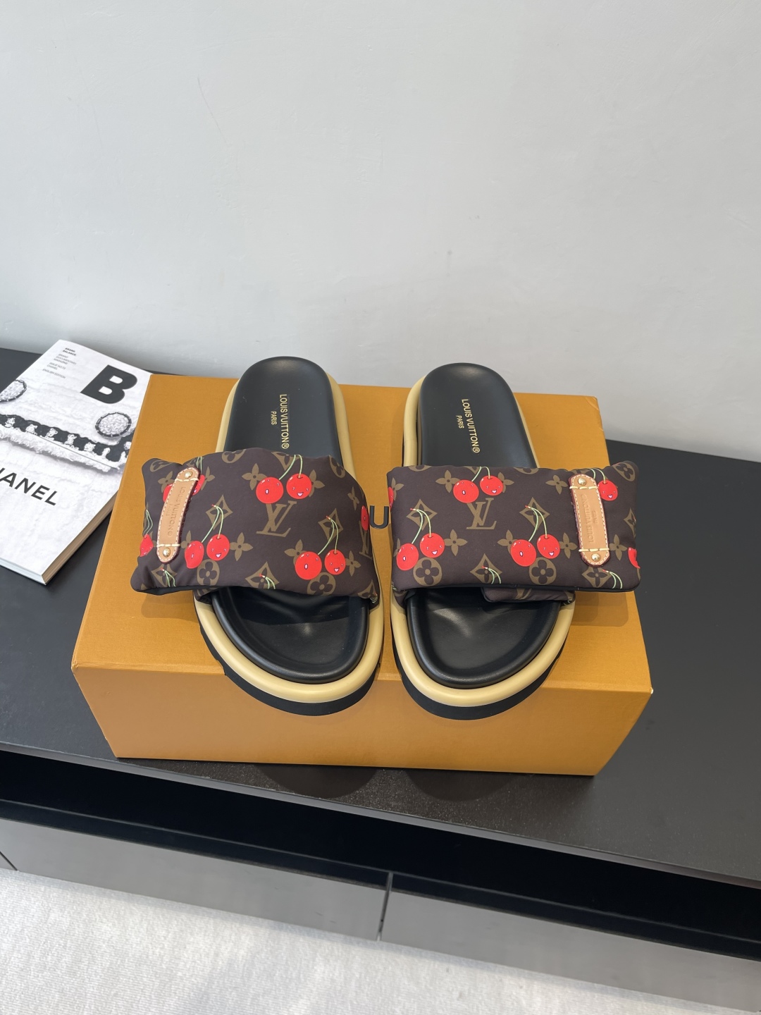 Louis Vuitton 2025 SS Cherry Collection – Summer Sandals