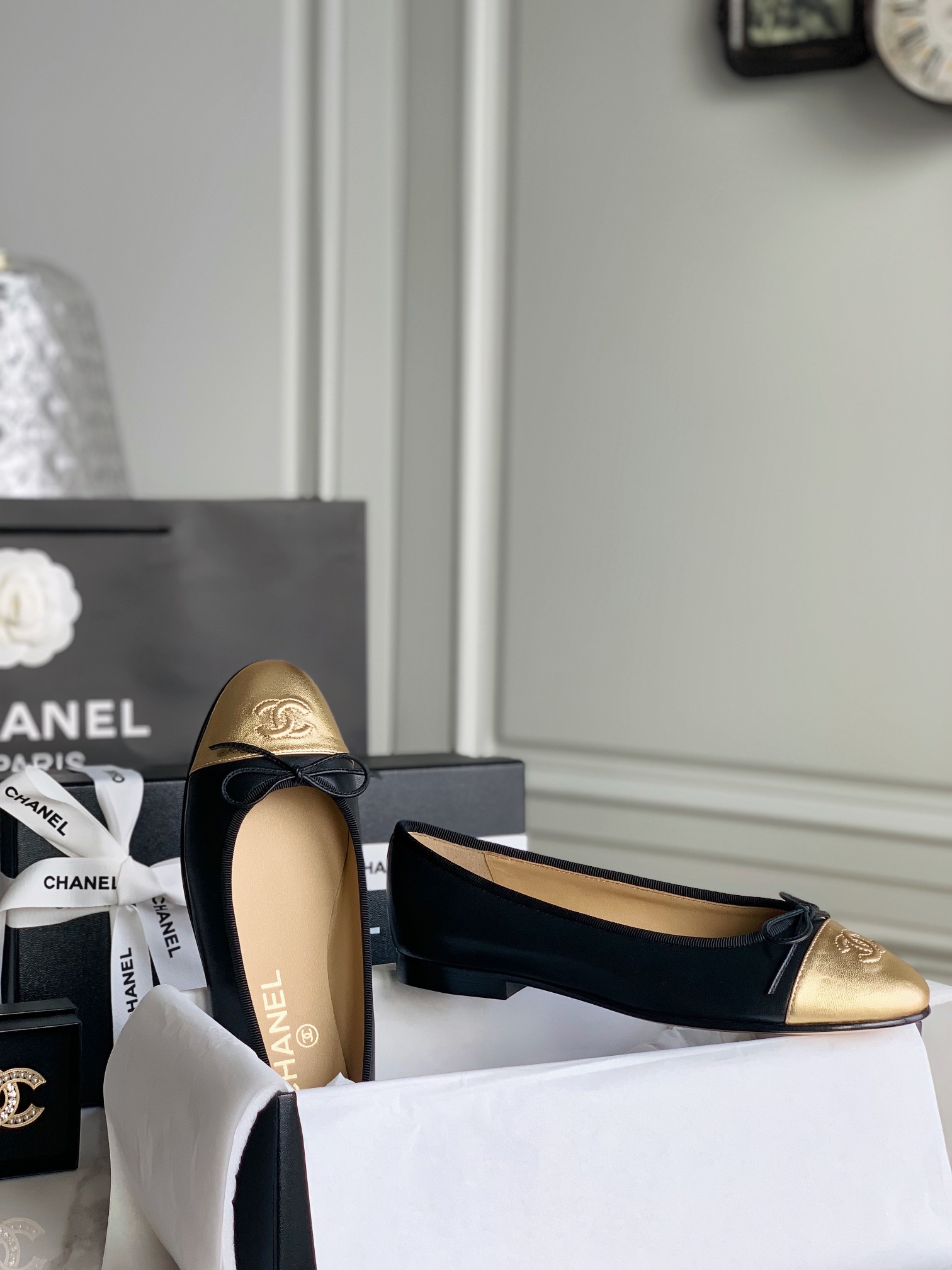 chanel flats-Classic-3 colors