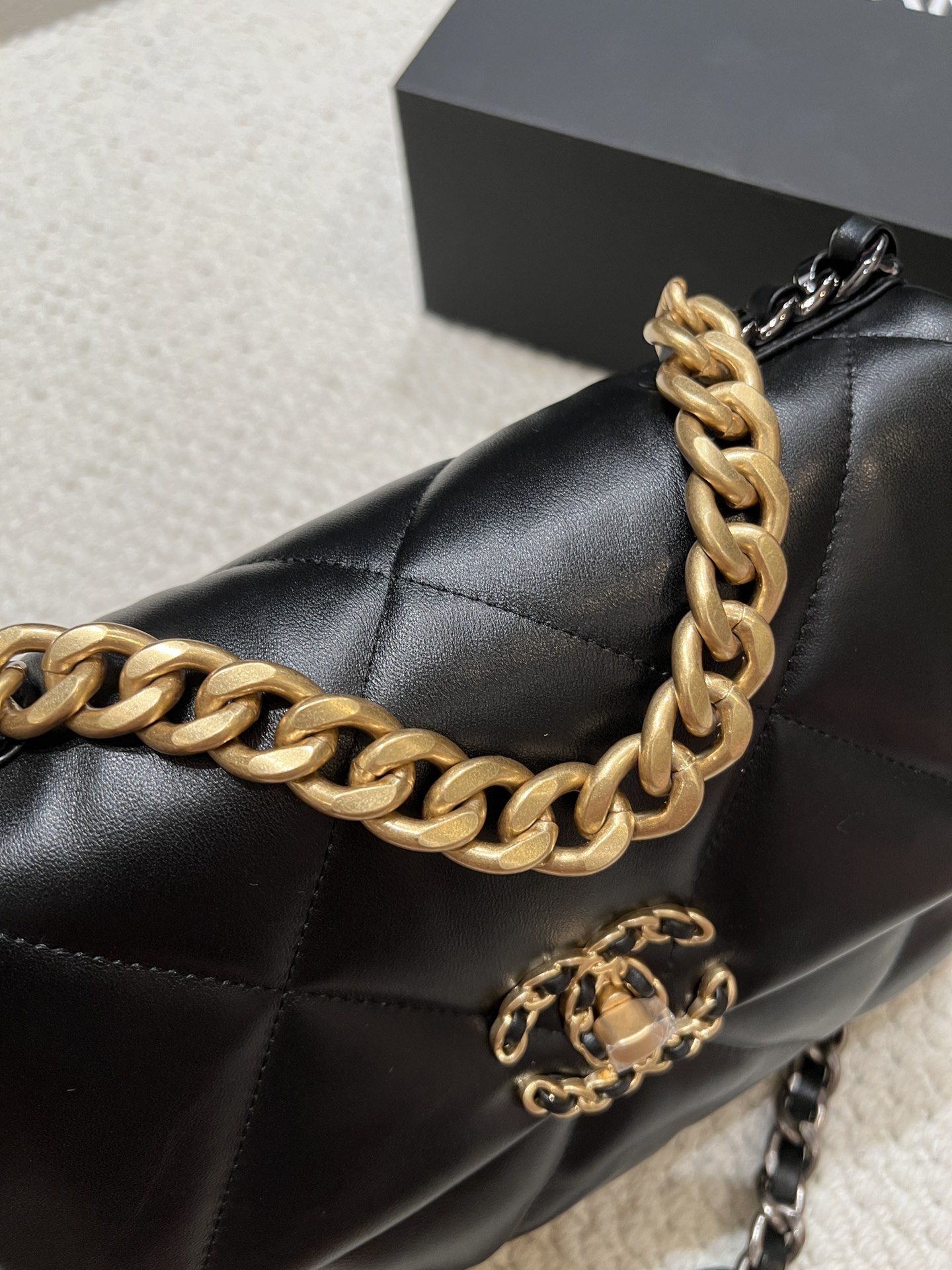 High quality sheepskin bag