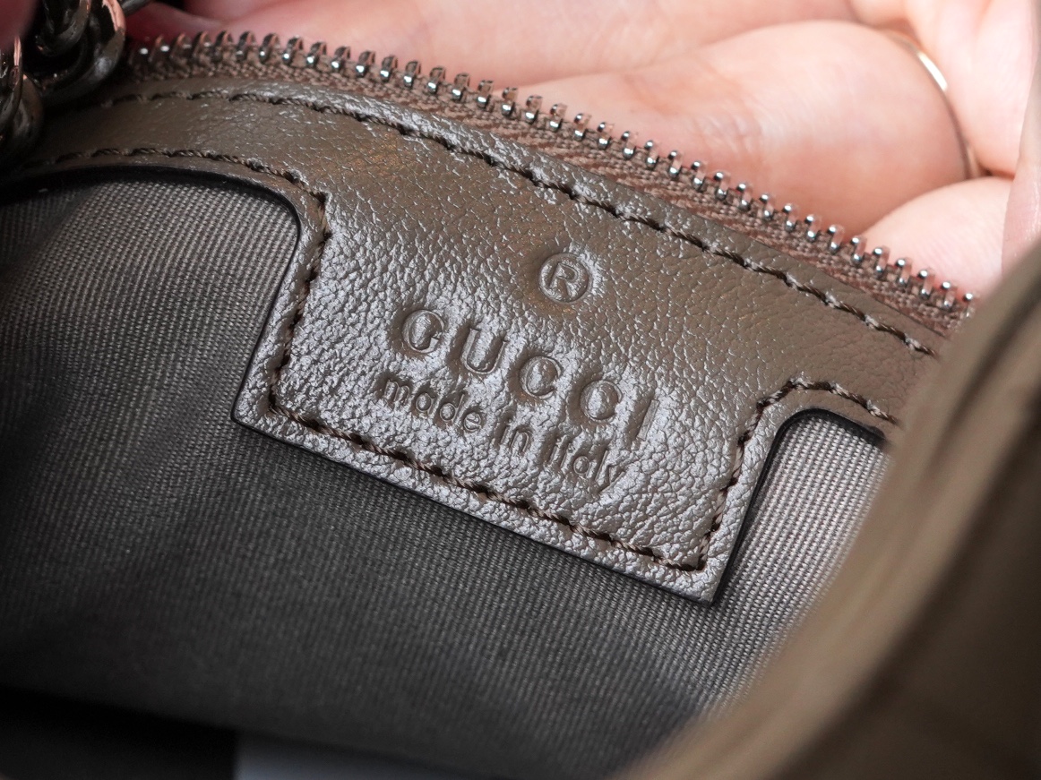 GUCCI BLONDIE SMALL TOTE BAG-Brown-751518