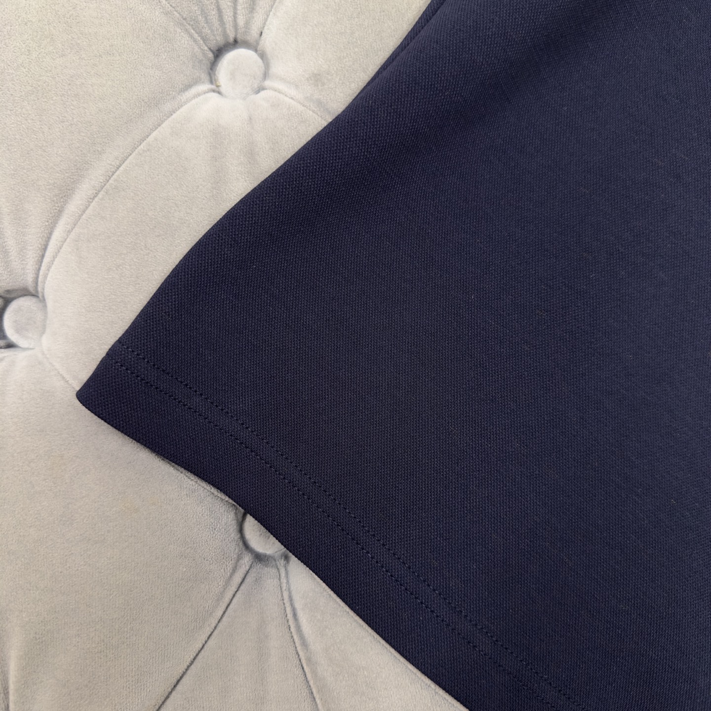 MIUMIU- Letter Embroidery Youthful Set-NAVY