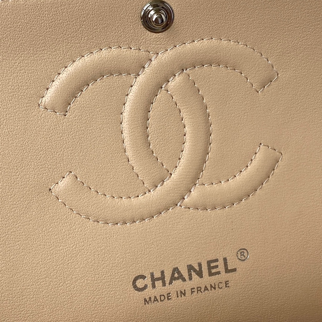 Chanel Classic Flap Bag-Nude