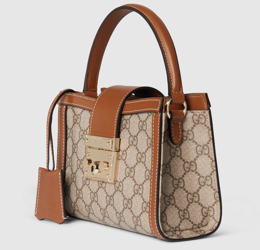 GUCCI-Padlock small top handle bag