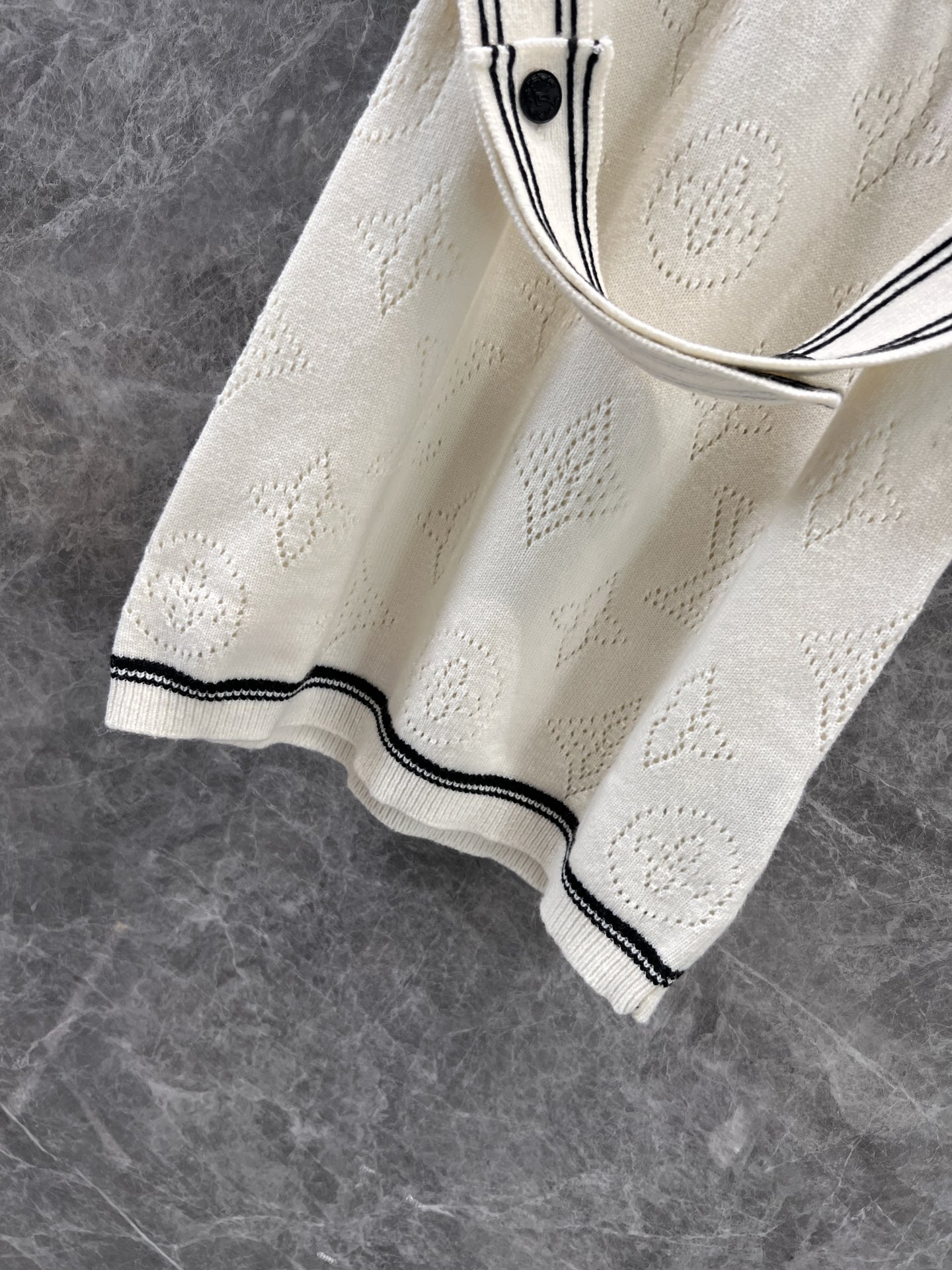 Louis Vuitton Spring/Summer 2025 Polo Short-Sleeve Knitted Dress