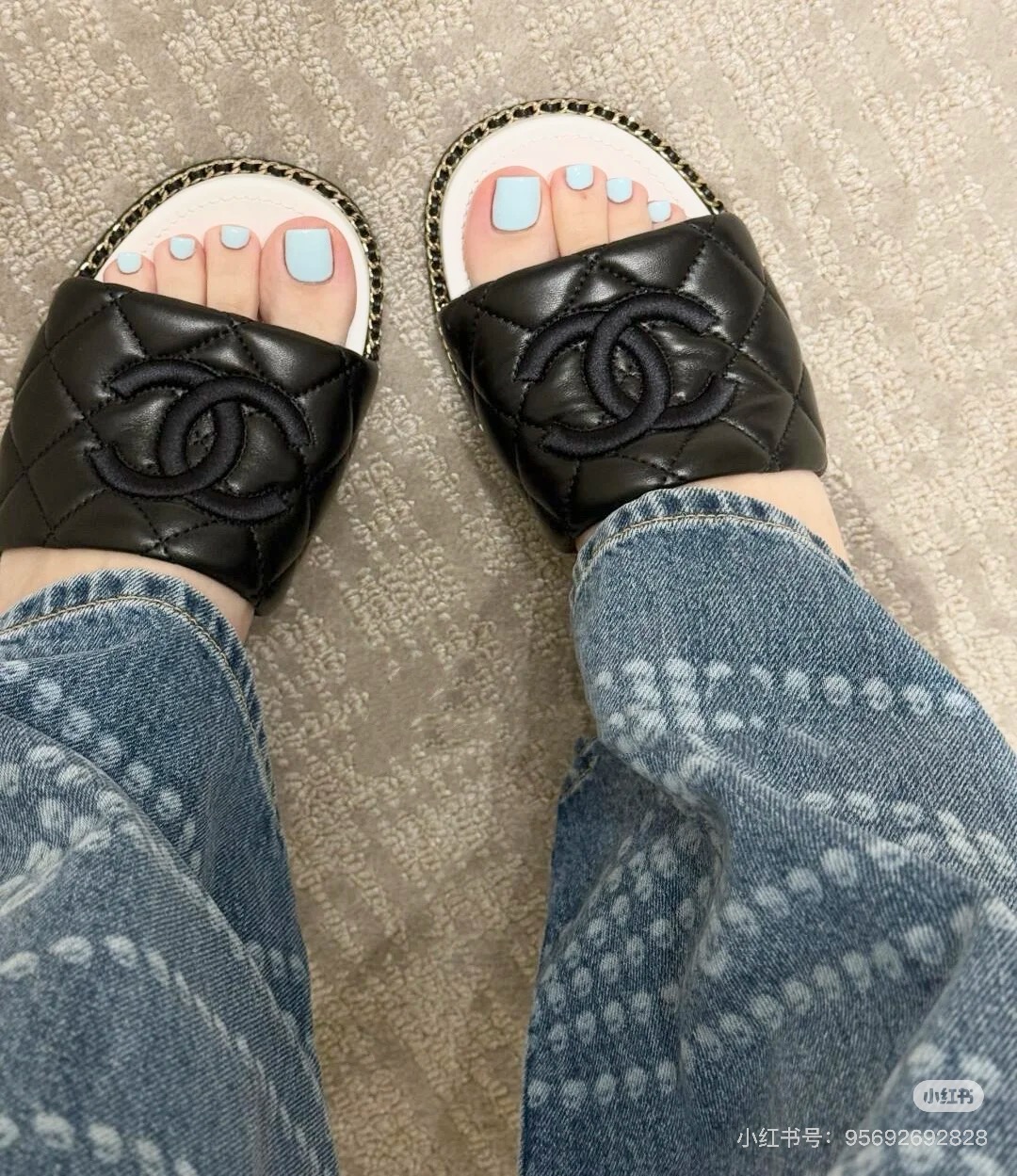 Chanel 25P Spring/Summer Lambskin Slides – New Arrival