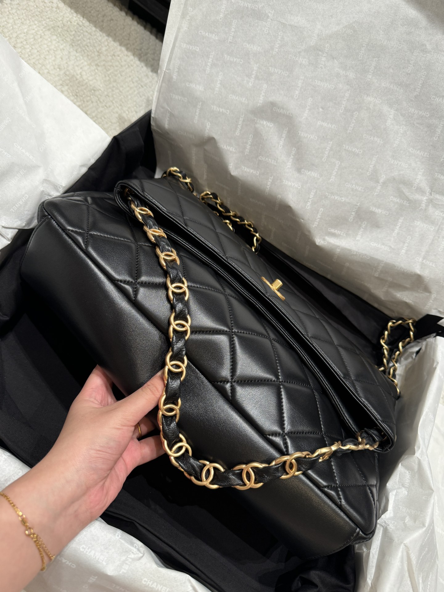 24P folding hobo underarm bag