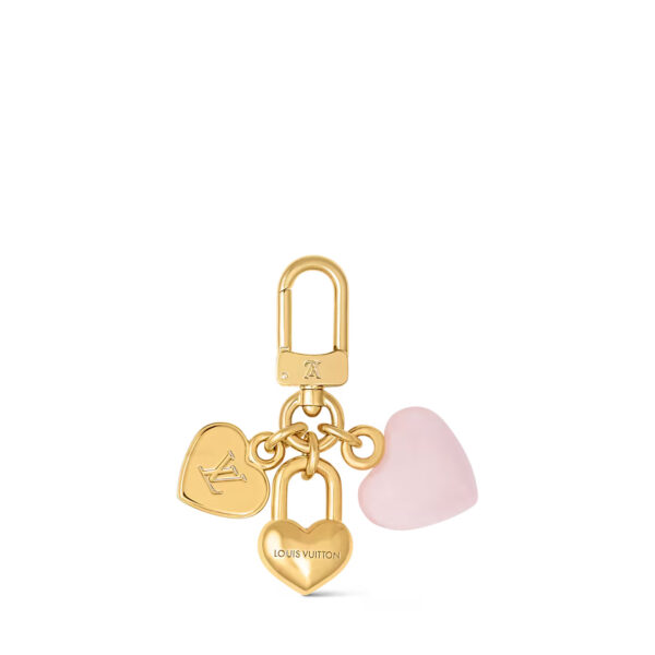 Louis Vuitton M01554 Micro Charms LV Heart Key Holder