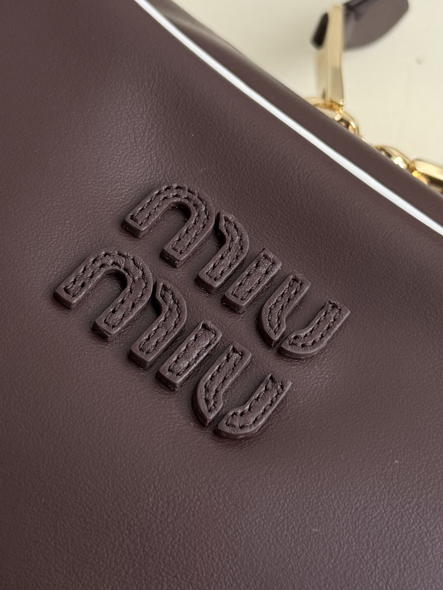 MIUMIU Beau leather bag