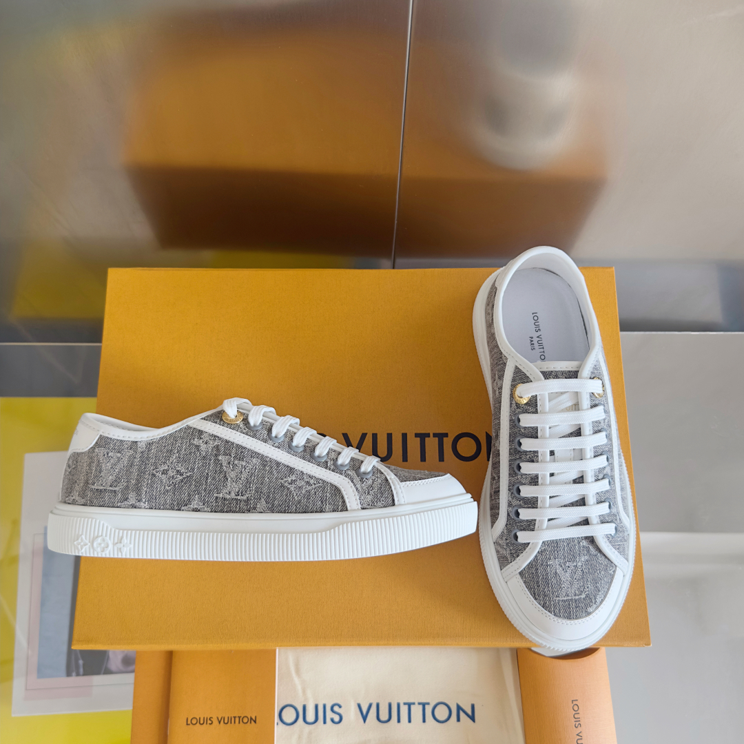 Louis Vuitton Lagoon Denim Sneakers
