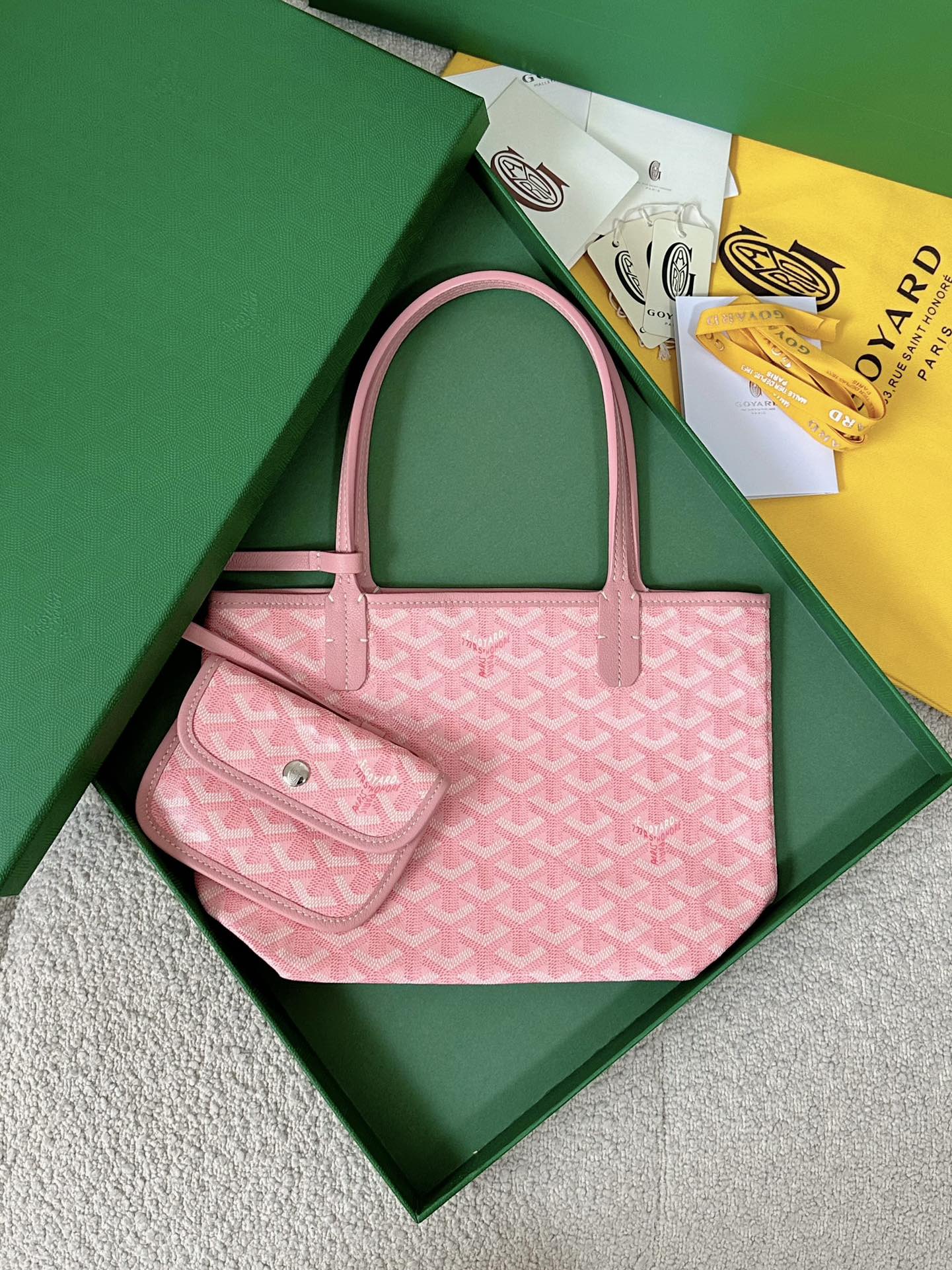 GOYARD-Tote- mini pink