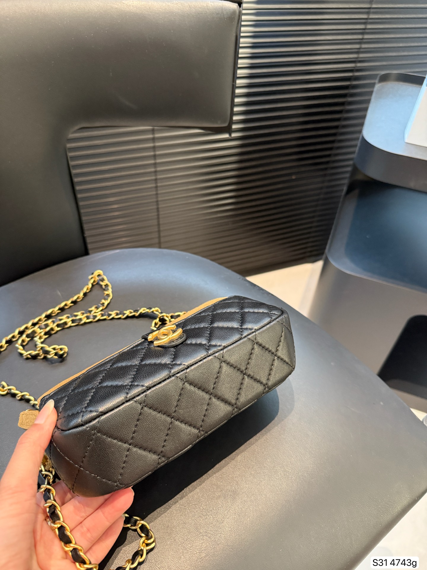 Chanel Suede & Lambskin Phone Bag