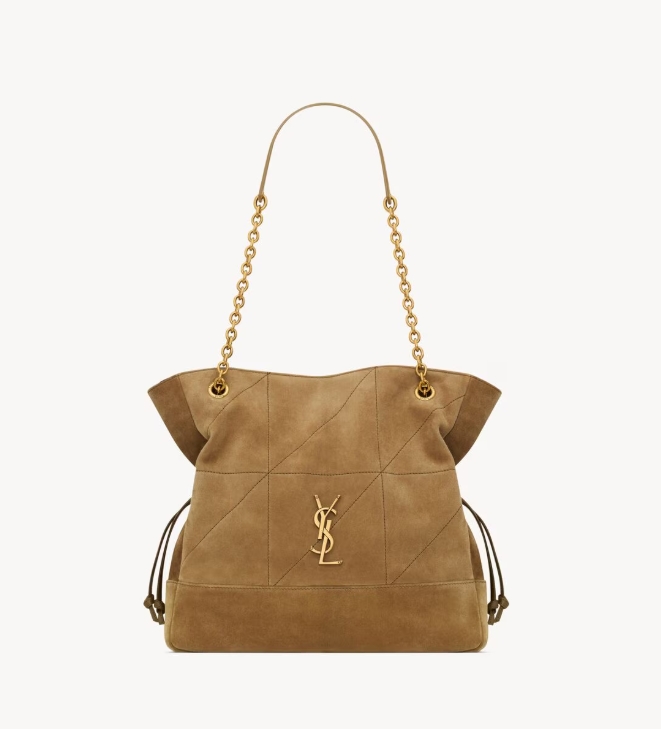 YSL-small JAMIE SHOPPING in suede