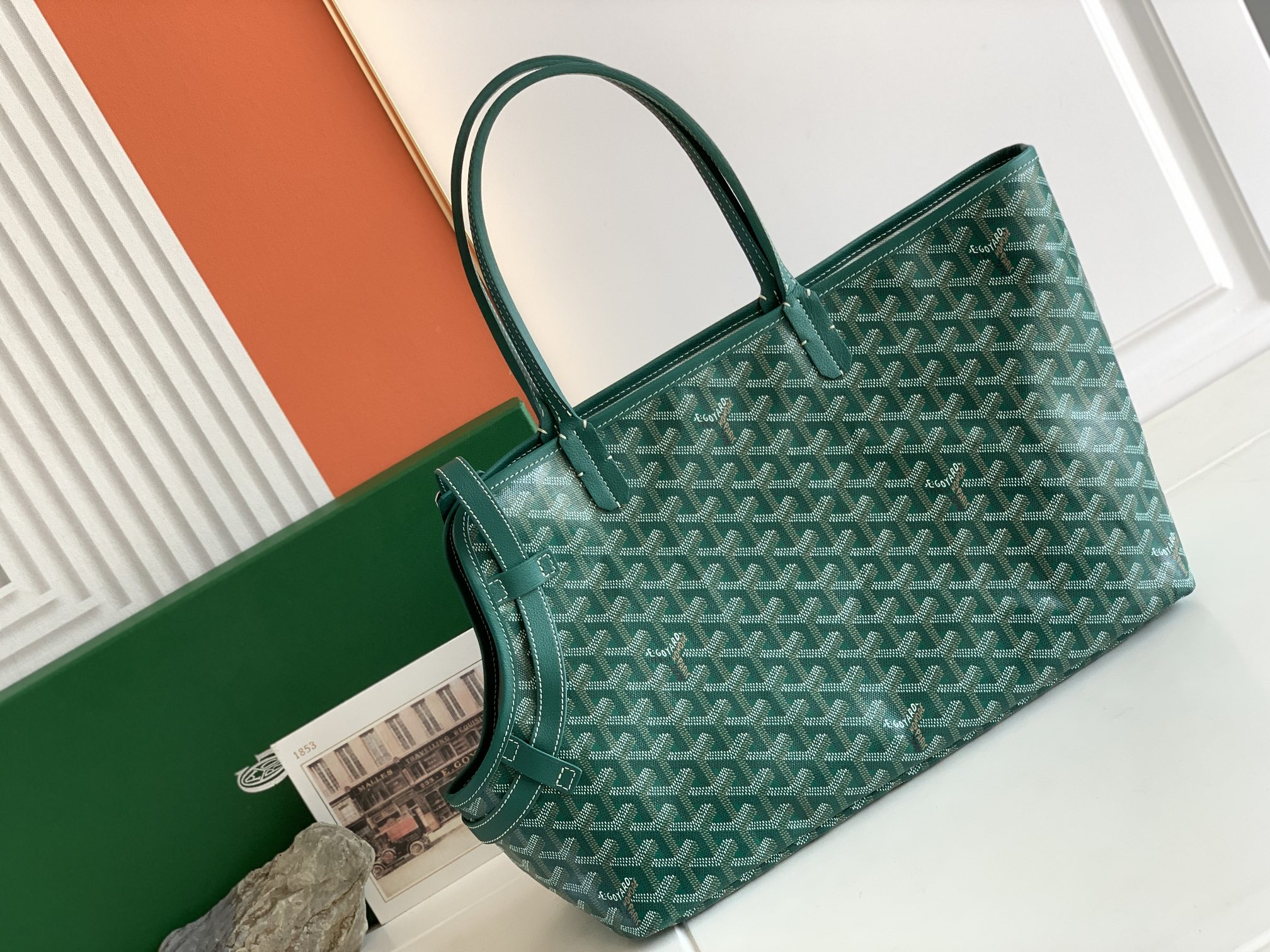 Goyard-Chien Gris Pet Carrier