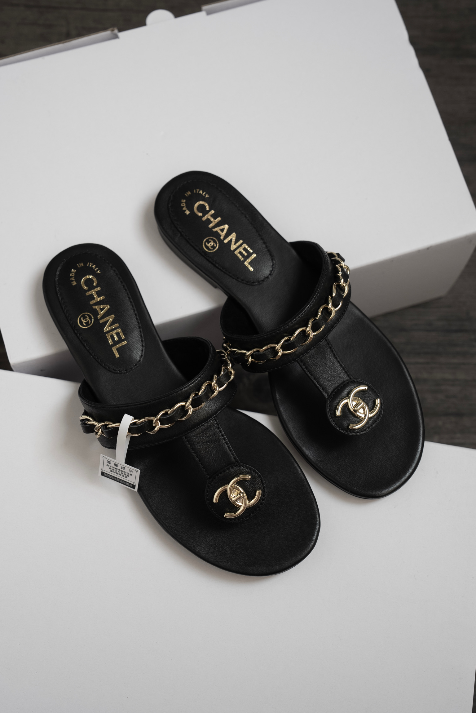 Chanel New Thong Sandals