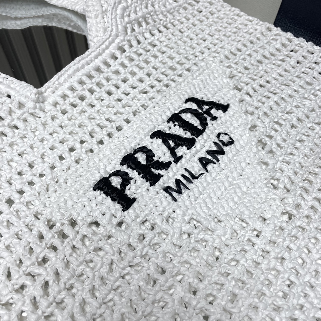 PRADA Crochet Tote Bag 1BG424
