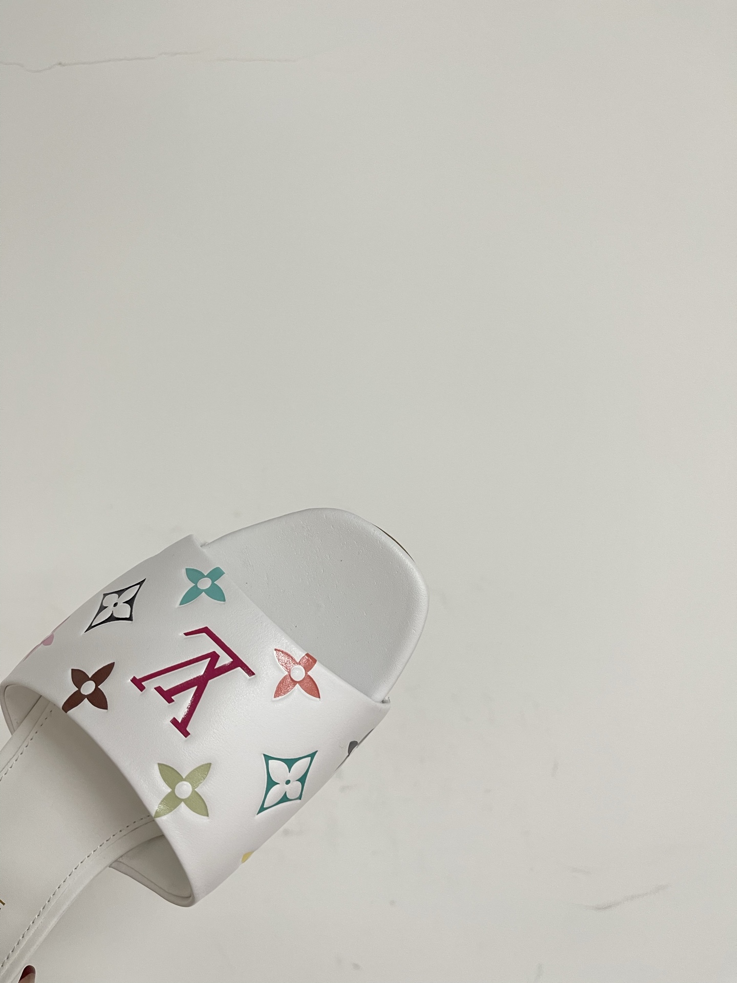 Louis Vuitton Denim Flat Sandals