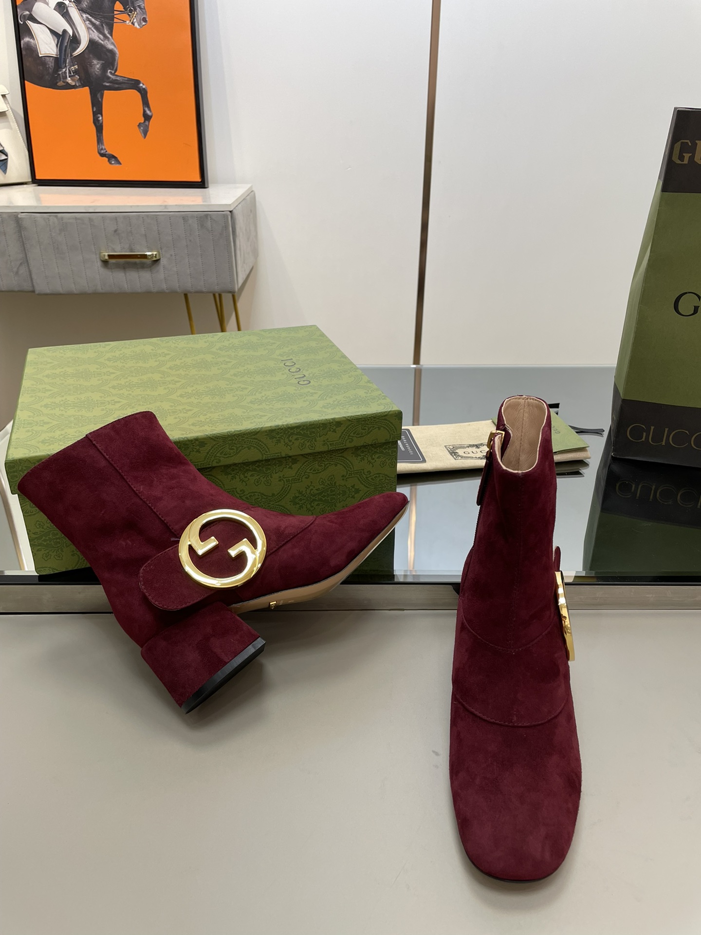 Gucci boots new