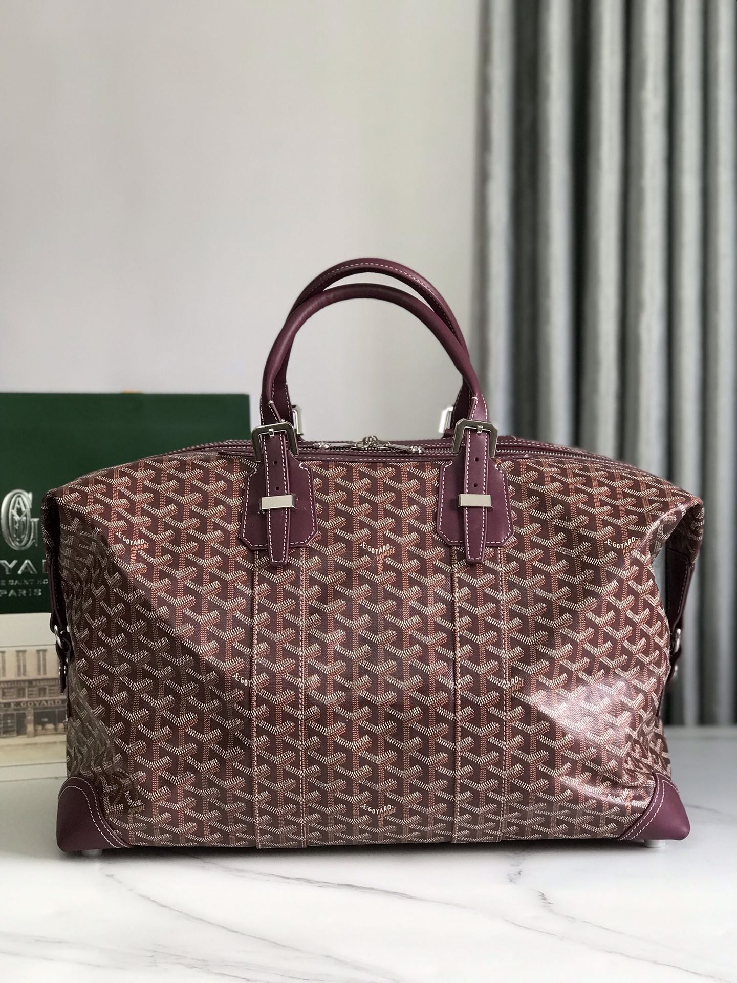 Goyard-Boeing Travel Bag (45 cm Length)