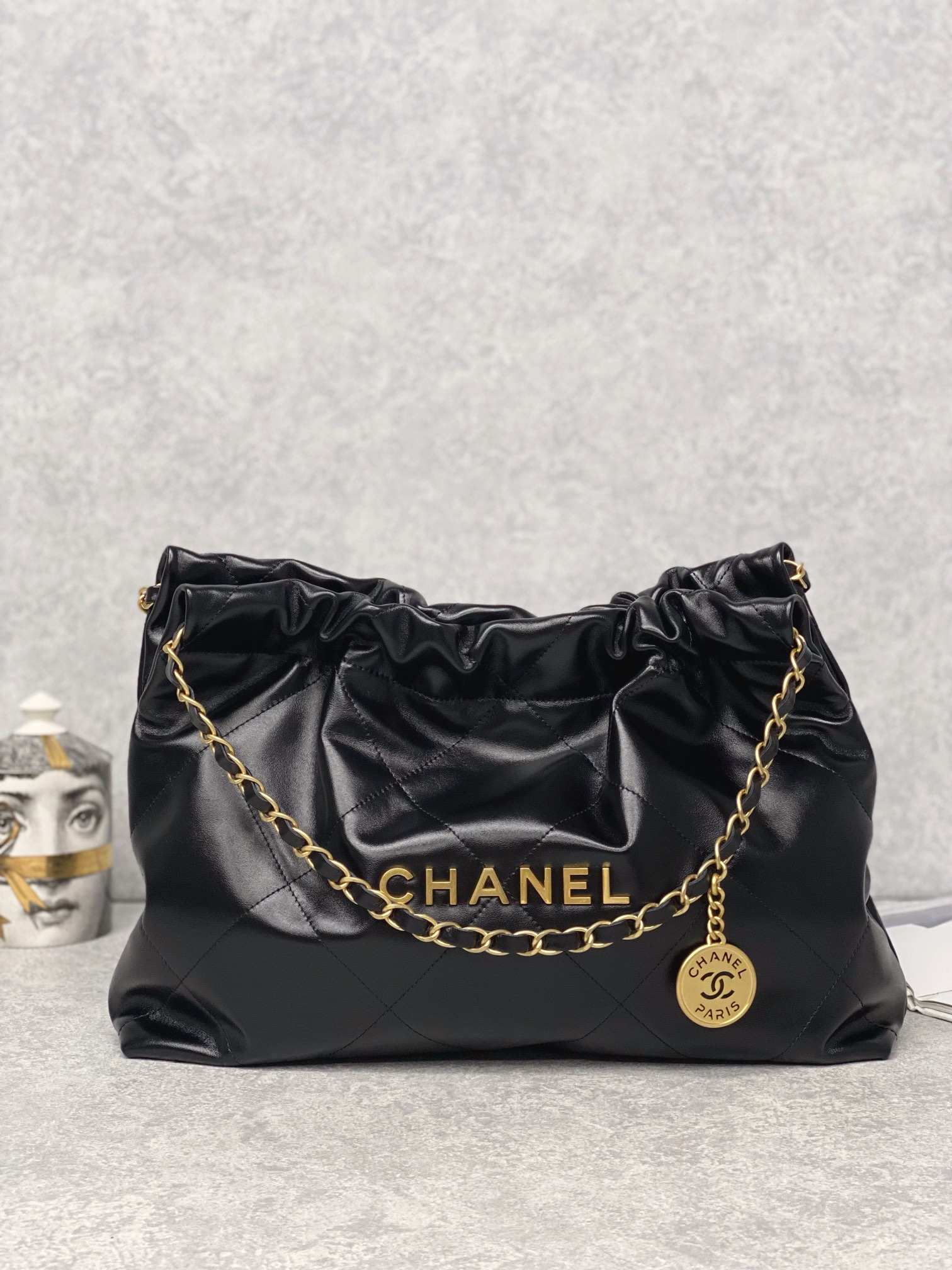 Chanel 24C horizontal version 22bag garbage bag