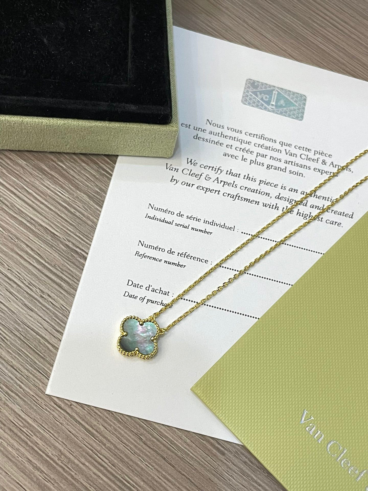 VCA Van Cleef & Arpels Four-Leaf Clover Necklace