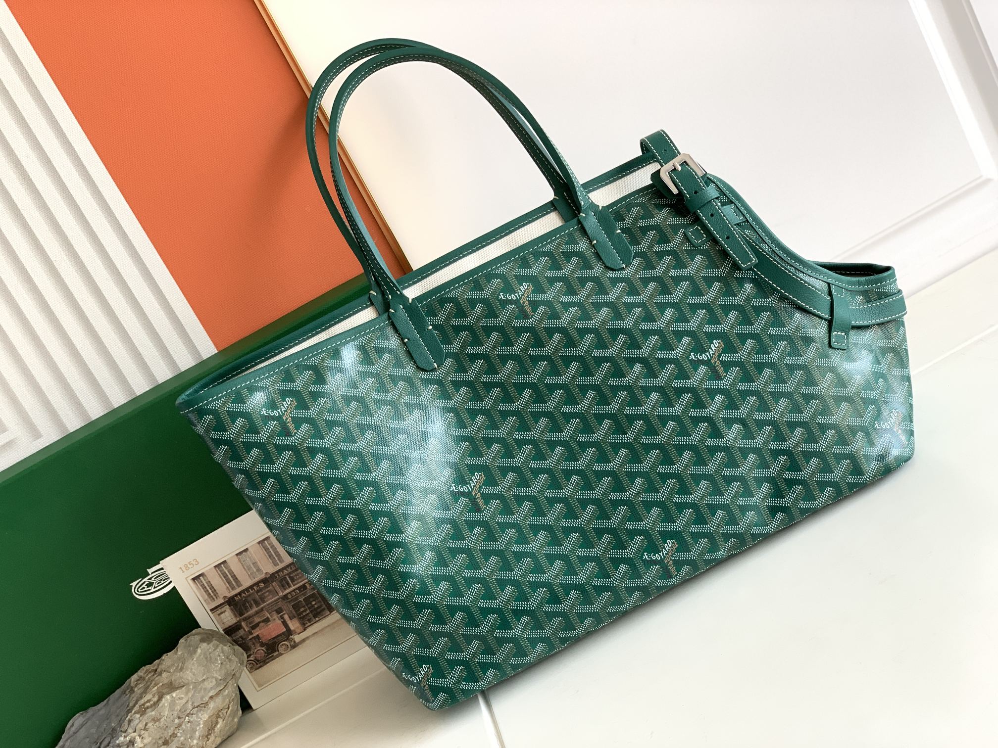 Goyard-Chien Gris Pet Carrier